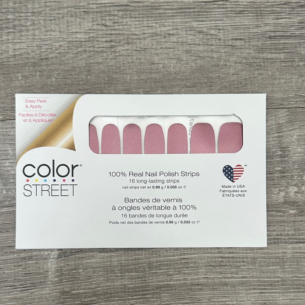 Color Street Blush Pink Nail Strips "How you Dune?"